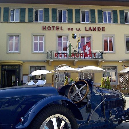 Hotel De La Lande Le Brassus Restoran gambar